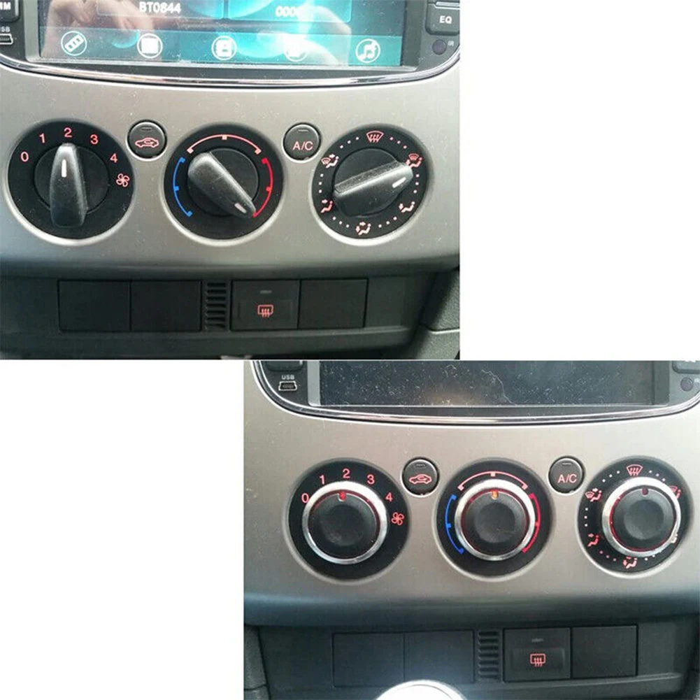 Parts Air Condition Knob 3Pcs Accessories Automotive Interior Black Car For Ford For MK2 MK3 2004-2018 Brand New
Parts Air Condition Knob 3Pcs Accessories Automotive Interior Black Car For Ford For MK2 MK3 2004-2018 Brand New