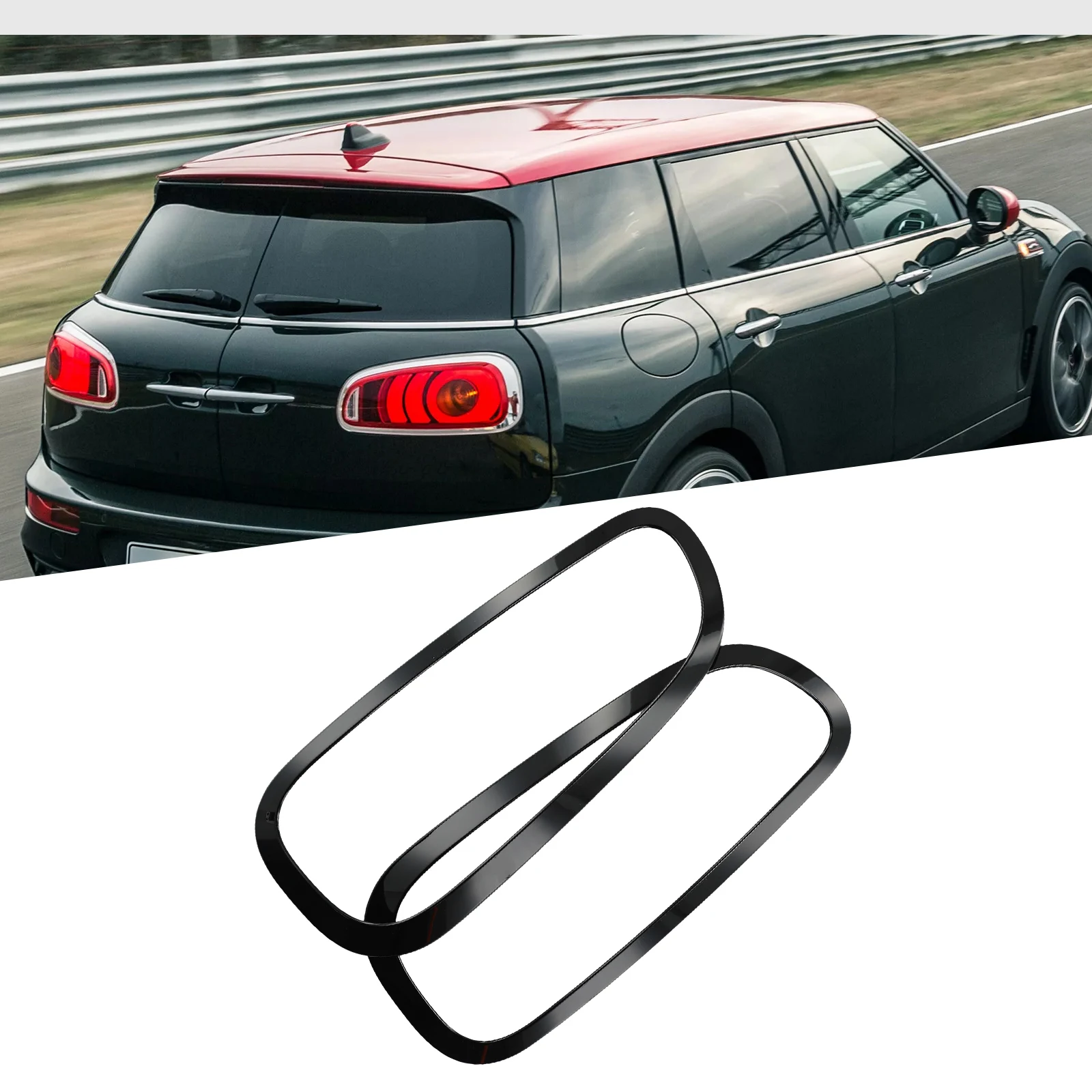 Задняя фоторамка с предварительно прикрепленной лентой для Mini Clubman F54 2022, задняя Черная задняя лампа, декоративная Обложка, наклейки, 2 шт.
Задняя фоторамка с предварительно прикрепленной лентой для Mini Clubman F54 2022, задняя Черная задняя лампа, декоративная Обложка, наклейки, 2 шт.