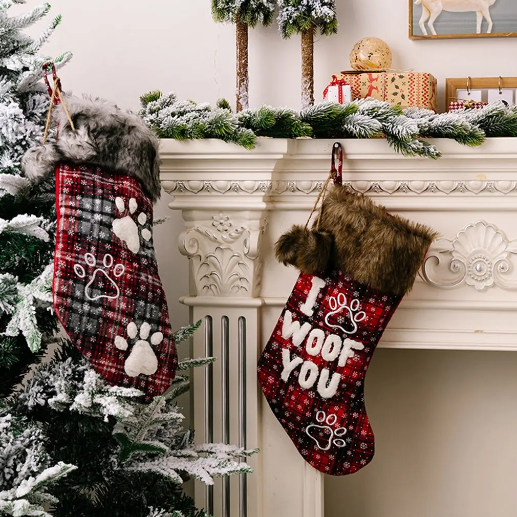 Christmas Stockings Gift Stockings With Letters Xmas Socks For Family Party Decor Xmas Tree Decoration
Christmas Stockings Gift Stockings With Letters Xmas Socks For Family Party Decor Xmas Tree Decoration