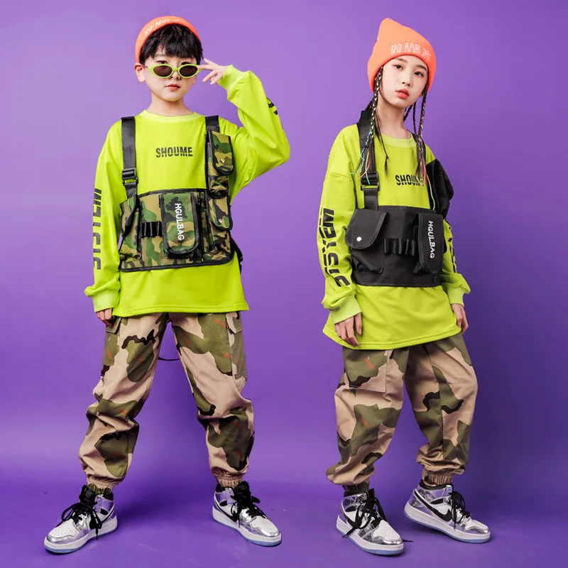 Child Dance Wear Hip Hop Costumes for Girls Boys Jazz T Shirt Pants Modern Show Clothes Wear Ballroom Dancing Suits Performance
Child Dance Wear Hip Hop Costumes for Girls Boys Jazz T Shirt Pants Modern Show Clothes Wear Ballroom Dancing Suits Performance