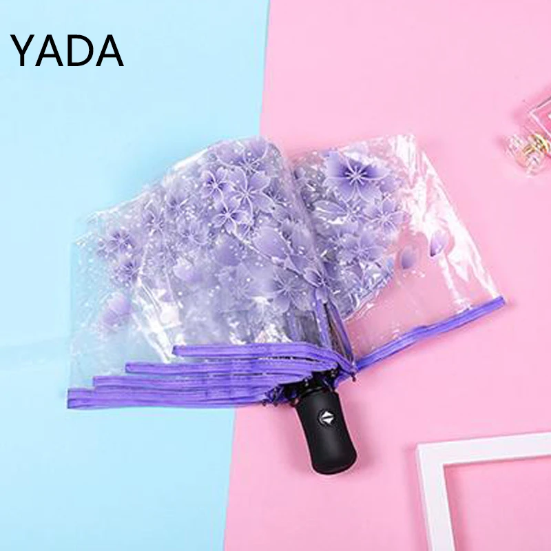 YADA 2023 Luxury Automatic Transparent Umbrella Sunny And Rainy Clear Umbrellas For Men Women Windproof Fold Parapluie YS220041
YADA 2023 Luxury Automatic Transparent Umbrella Sunny And Rainy Clear Umbrellas For Men Women Windproof Fold Parapluie YS220041