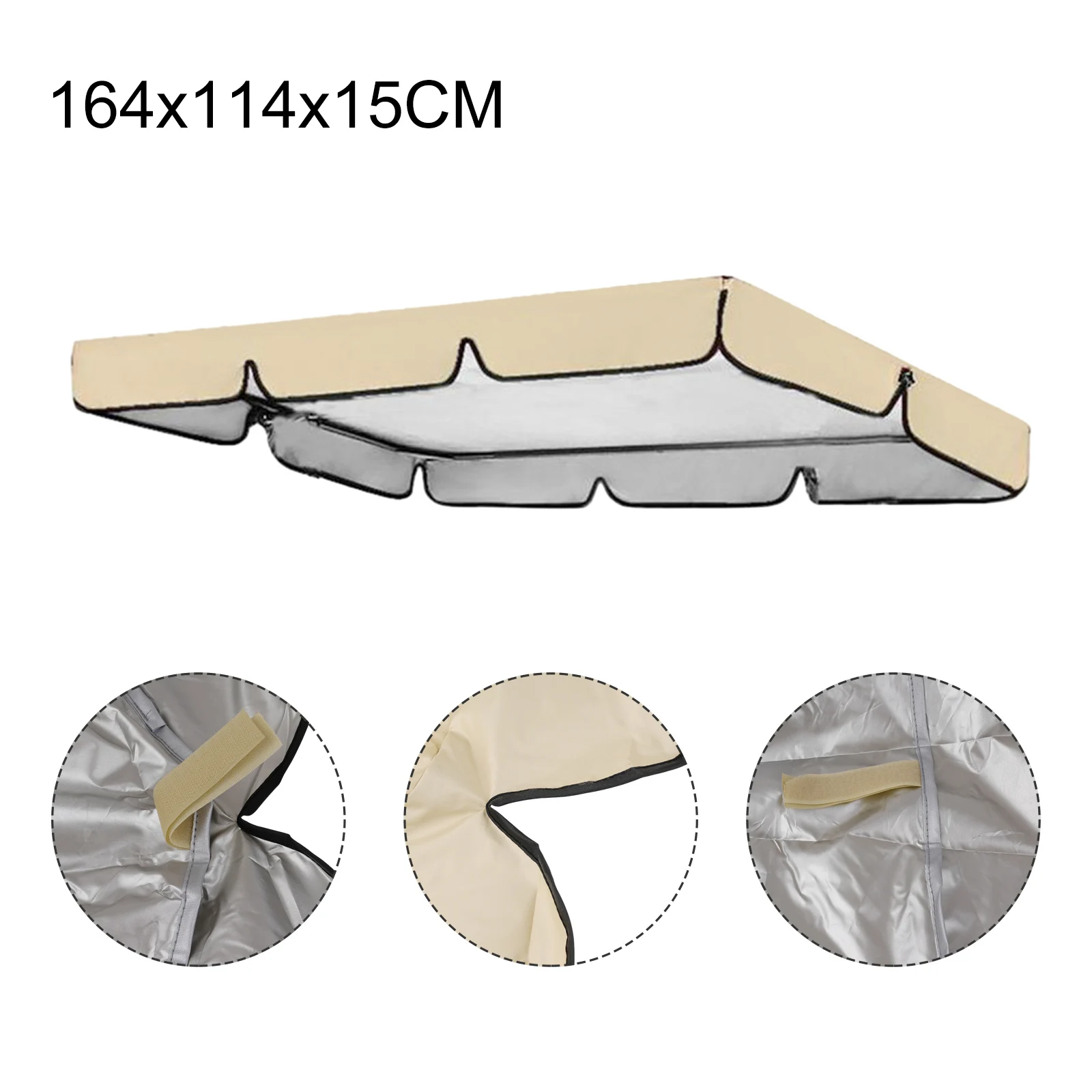 Canopy Replacement For Swing Pew 2 Or 3 Seater Garden Swing Chair Cover Outdoor Canopy Tent Beach Awning Tent Sun Protection
Canopy Replacement For Swing Pew 2 Or 3 Seater Garden Swing Chair Cover Outdoor Canopy Tent Beach Awning Tent Sun Protection