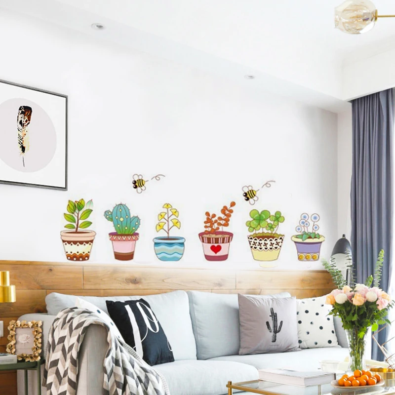 Мультяшные пчелы цветы в горшке теплая гостиная спальня окно украшение стена паста
Мультяшные пчелы цветы в горшке теплая гостиная спальня окно украшение стена паста