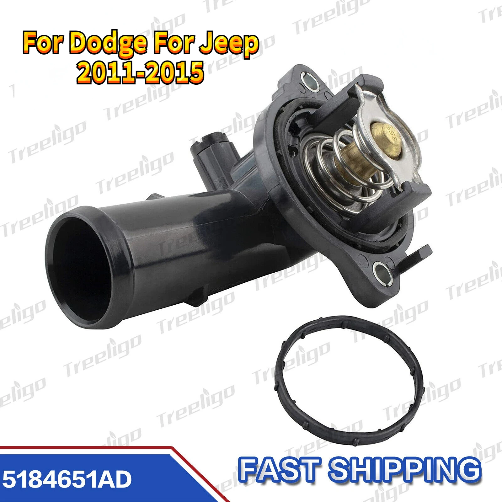 5184651AG Car Engine Coolant Thermostat Housing For Jeep Grand for Dodge Durango 3.6L 5184651AD 5184651AF 5184651AH 5184655AD
5184651AG Car Engine Coolant Thermostat Housing For Jeep Grand for Dodge Durango 3.6L 5184651AD 5184651AF 5184651AH 5184655AD