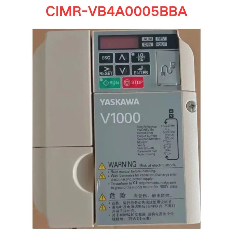 

Used CIMR-VB4A0005BBA Frequency converter Functional test OK