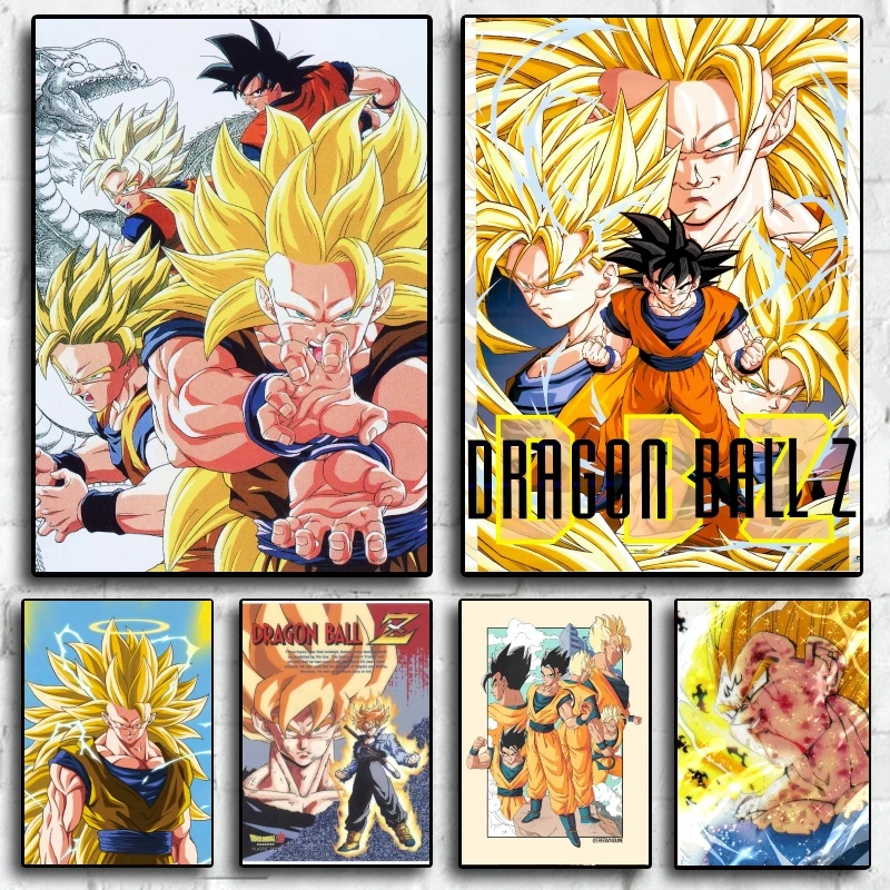 

Anime Character Dragon Ball Goku Pictures Modular Painting Classic Children Gifts Decoration Paintings Wall Stickers Kid Action