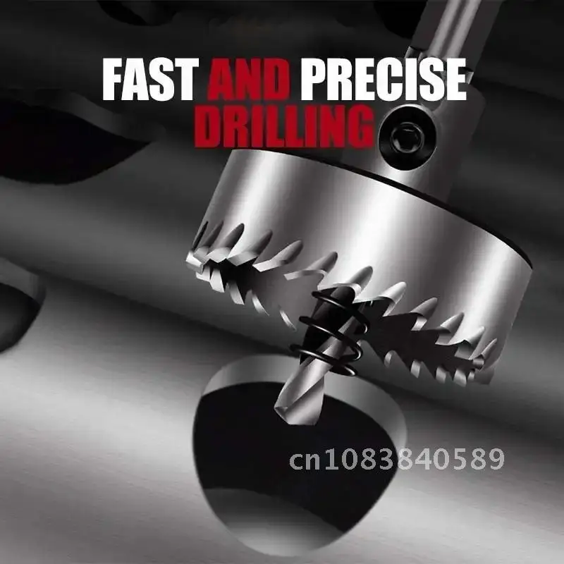 

Steel Professional Hole Punch Stainless High Speed Steel Opener HSS Saw Drill Bit Carbide Drilling Tip Reaming Bit Punch