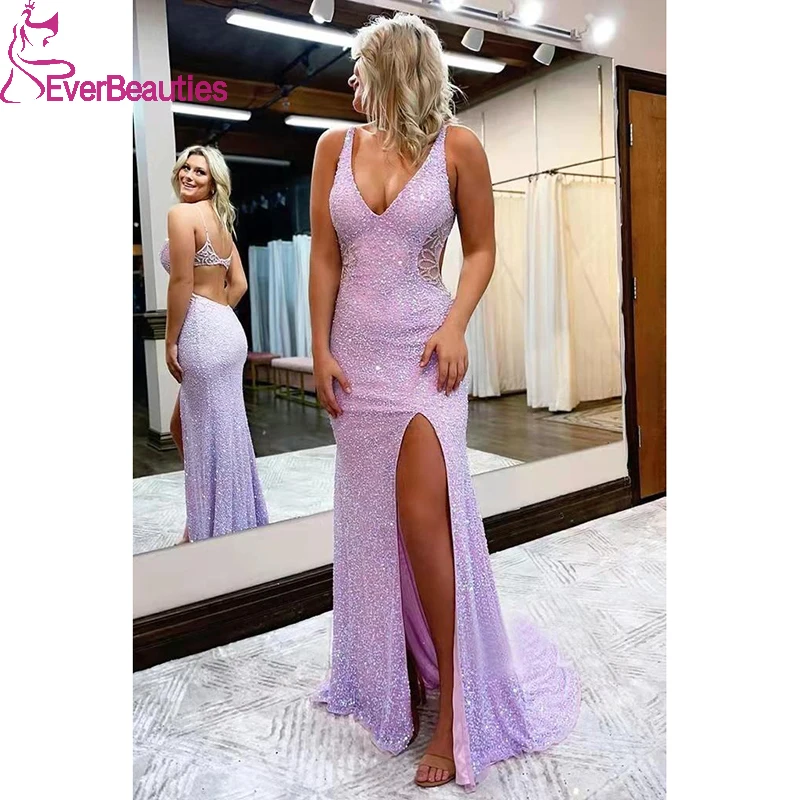 Glittery Evening Dresses Vestidos De Noche Mermaid Sequins Robe Soiree Femme 2022 Sexy Side Slit Party Dresses
Glittery Evening Dresses Vestidos De Noche Mermaid Sequins Robe Soiree Femme 2022 Sexy Side Slit Party Dresses