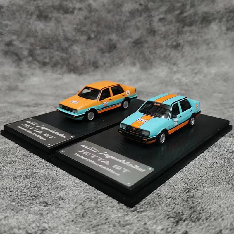 

MC 1:64 Model Car Jetta GT Alloy Die-cast Vehicle - Gulf Version Collection