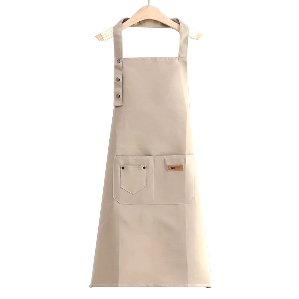 Adjustable Bib Apron Waterproof Stain-Resistant with Two Pockets Kitchen Chef Baking Cooking BBQ Apron Equipment Accessories
Adjustable Bib Apron Waterproof Stain-Resistant with Two Pockets Kitchen Chef Baking Cooking BBQ Apron Equipment Accessories