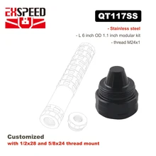 OD1.1" L 6 inch stainless steel 1/2x28 5/8x24 mount adapter MST modular kit jig booster for car Oil Catching Cleaning Device Kit
OD1.1" L 6 inch stainless steel 1/2x28 5/8x24 mount adapter MST modular kit jig booster for car Oil Catching Cleaning Device Kit