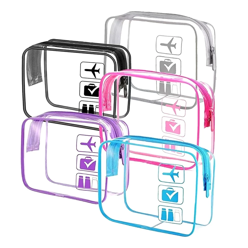 5Pack Travel Cosmetic Makeup Bags Wih Zippers For Women Men Vacation Toiletry Bag Carry On Airport Airline Compliant Bag Durable
5Pack Travel Cosmetic Makeup Bags Wih Zippers For Women Men Vacation Toiletry Bag Carry On Airport Airline Compliant Bag Durable