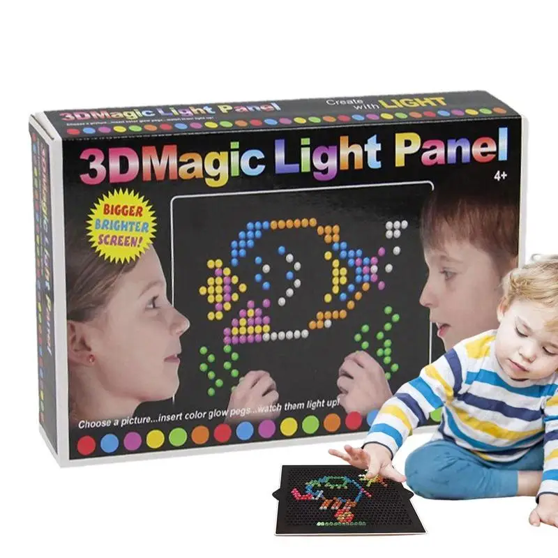 Creative Mushroom Nail Light Mosaic Pegboard Children's Educational Toys 3D Jigsaw Toys Puzzle Game Funny Building Block Toys
Creative Mushroom Nail Light Mosaic Pegboard Children's Educational Toys 3D Jigsaw Toys Puzzle Game Funny Building Block Toys