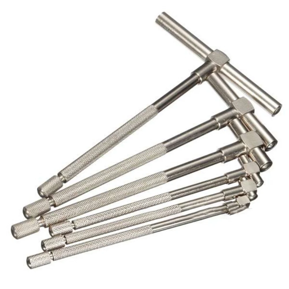 5/16" To 6" Telescopic Gauge Bore Gauge 6Pc Hole Gauge Set Premium Steel T-Bore Hole Gauges Set Telescoping Full Round BoreGauge
5/16" To 6" Telescopic Gauge Bore Gauge 6Pc Hole Gauge Set Premium Steel T-Bore Hole Gauges Set Telescoping Full Round BoreGauge