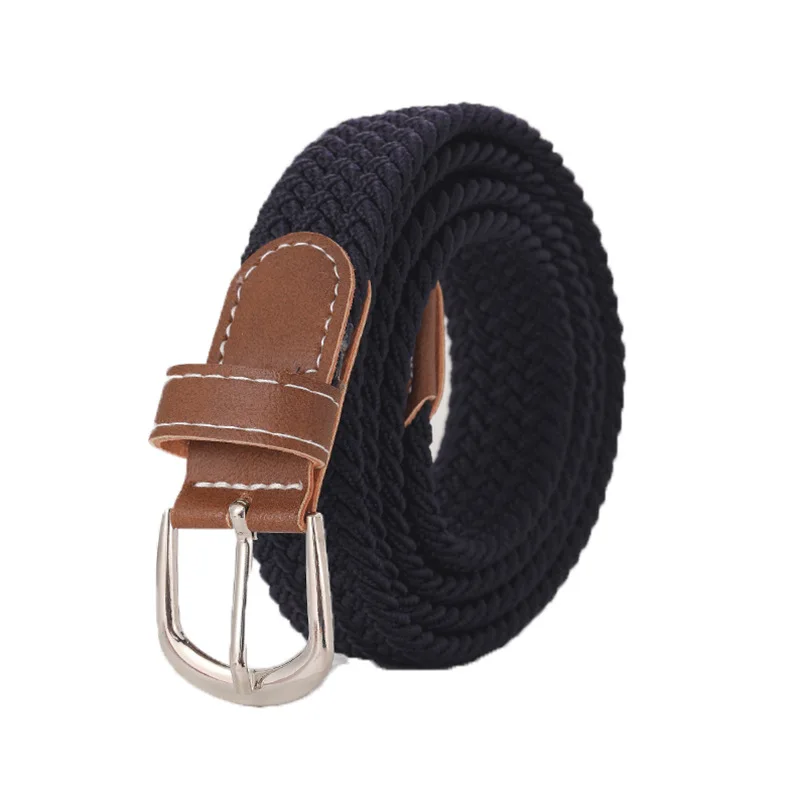 

New Women Fashion Leather Belt Buckle Belts Women and men Waist Belt Thin Black Buckle Leather Belt J14