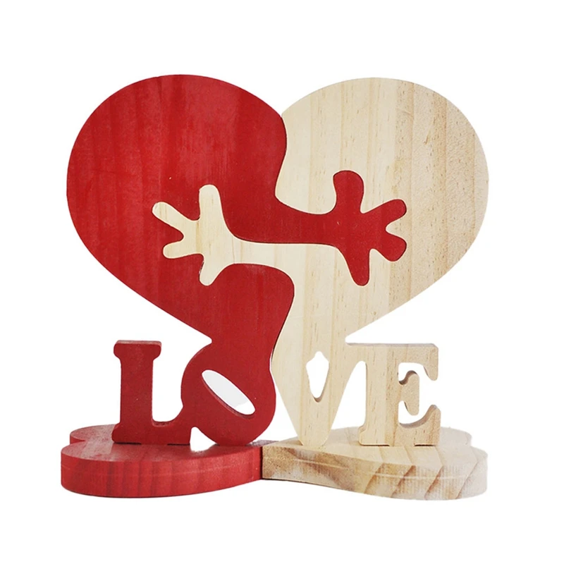 2PCS Wooden Heart Love Ornament Kit Wooden Decoration Kit Valentine's Day Gift WOODEN HEART LOVE
2PCS Wooden Heart Love Ornament Kit Wooden Decoration Kit Valentine's Day Gift WOODEN HEART LOVE