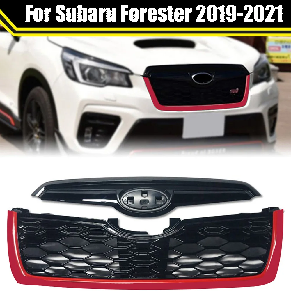 Abs Sport X-Break Style Front Grill Mesh Kit Upper-Lower GLoss Black W. Red Strip For Subaru Forester 2019-2021Bumper Grille
Abs Sport X-Break Style Front Grill Mesh Kit Upper-Lower GLoss Black W. Red Strip For Subaru Forester 2019-2021Bumper Grille