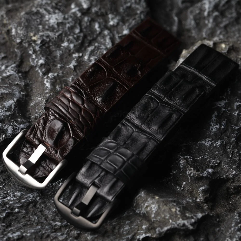 High-end crocodile watch with 20MM 22MM 24MM bone leather male adaptor PAM111 441 retro rugged watch chain
High-end crocodile watch with 20MM 22MM 24MM bone leather male adaptor PAM111 441 retro rugged watch chain