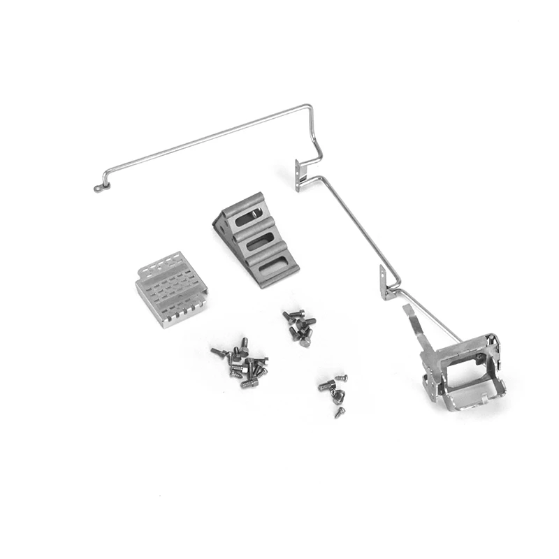 Lesu Upgrade Parts Full Metal Cab Armrests/ Foot Pedal and Non-slip Device set for 1:14 scale Radio Control Car Tamiya Tip Truck
Lesu Upgrade Parts Full Metal Cab Armrests/ Foot Pedal and Non-slip Device set for 1:14 scale Radio Control Car Tamiya Tip Truck