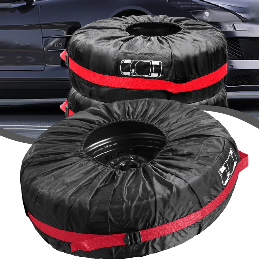 Car Spare Tire Protection Cover Waterproof Carry Tote Handle Tyre Storage Bags Uv-Proof Dustproof Wheel Protective Cover 13-23IN
Car Spare Tire Protection Cover Waterproof Carry Tote Handle Tyre Storage Bags Uv-Proof Dustproof Wheel Protective Cover 13-23IN