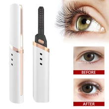 Electric Eyelash Curler Fast Heating Natural Eyelash Curling Iron Temperature Adjustable Makeup Eyelash Curling Pen USB Charging
Electric Eyelash Curler Fast Heating Natural Eyelash Curling Iron Temperature Adjustable Makeup Eyelash Curling Pen USB Charging