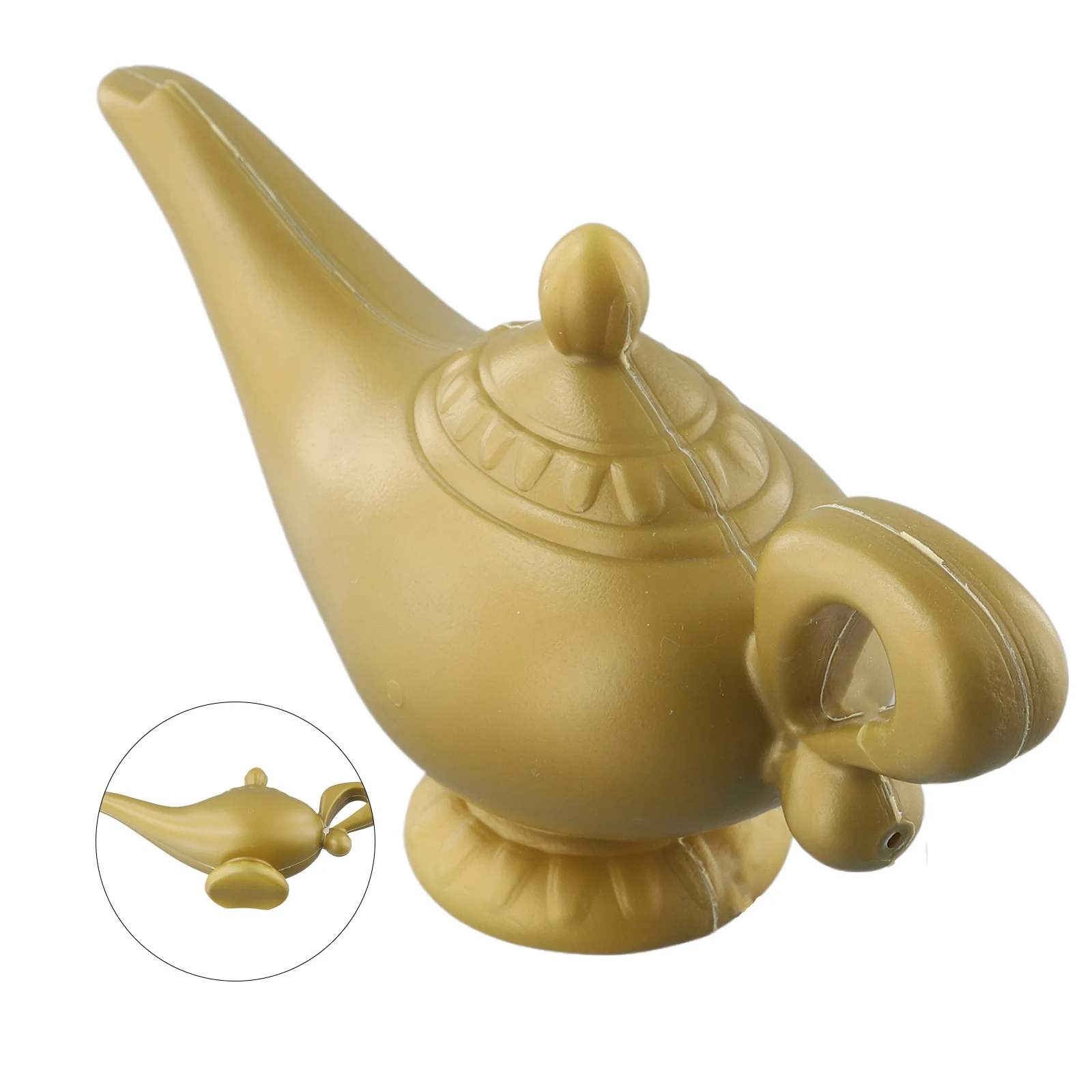 Plastic Cosplay Halloween Christmas Panto Arabian Lamp Tea Pot Cartoon Genie Lamp Movie Decorations Home Party Ornaments
Plastic Cosplay Halloween Christmas Panto Arabian Lamp Tea Pot Cartoon Genie Lamp Movie Decorations Home Party Ornaments