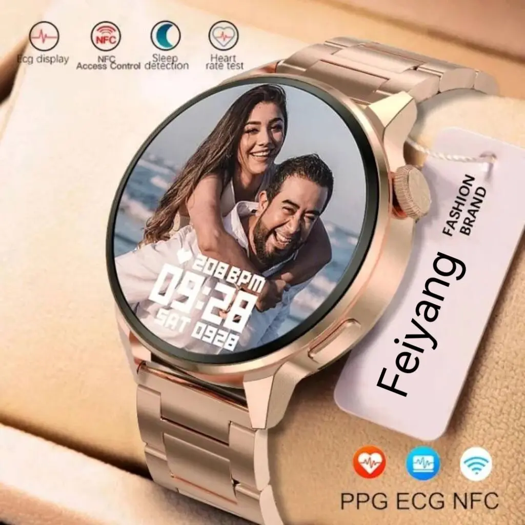 For Xiaomi 2023 NFC Smart Watch Women Bluetooth Call Sport GPS Track Watches Men Custom Dial Heart Rate ECG PPG Smartwatch+Box
For Xiaomi 2023 NFC Smart Watch Women Bluetooth Call Sport GPS Track Watches Men Custom Dial Heart Rate ECG PPG Smartwatch+Box