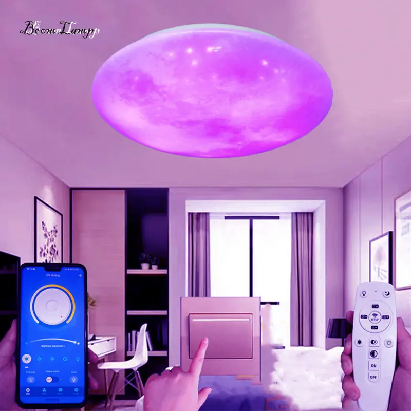 Moon Ceiling Lighting for Bedroom Living Room Dining Room Home Decor Indoor Lights Led Ceiling Lamp Remote Control Dimming Lamp
Moon Ceiling Lighting for Bedroom Living Room Dining Room Home Decor Indoor Lights Led Ceiling Lamp Remote Control Dimming Lamp