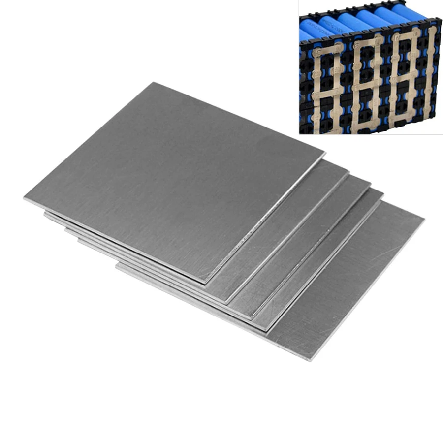 

1PCS 100X100MM Thick 0.3MM-5MM Ni 99.9% High Pure Nickel Plate Electroplating Nickel Plate Nickel Anode For Scientific Research