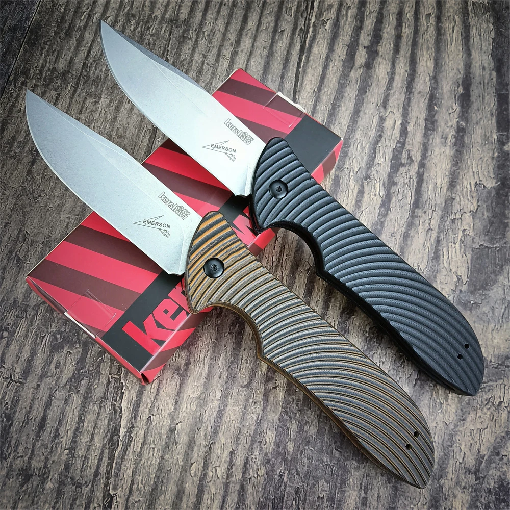 

Training Defense Knife Kershaw 7600 Launch 5 Folding Knife CPM 154 G10 Handle Camping Survival Pocket Knives Hunting EDC Knife