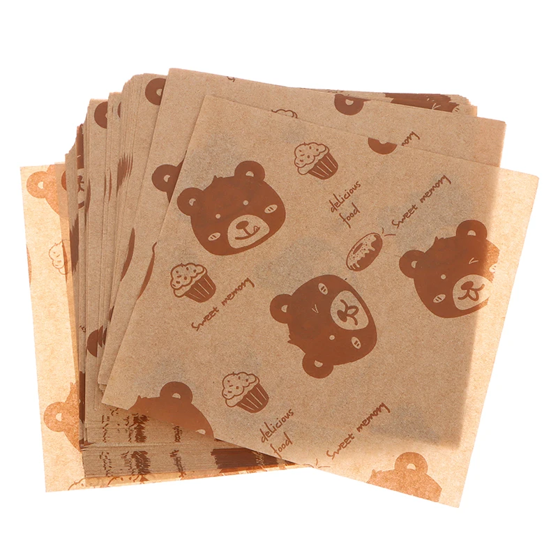 100PC Sandwich Packaging Paper Food Grade Without BisphenolA Oil Resistant Paper Bread Sandwich Fries Oilpaper Baking Tools
100PC Sandwich Packaging Paper Food Grade Without BisphenolA Oil Resistant Paper Bread Sandwich Fries Oilpaper Baking Tools