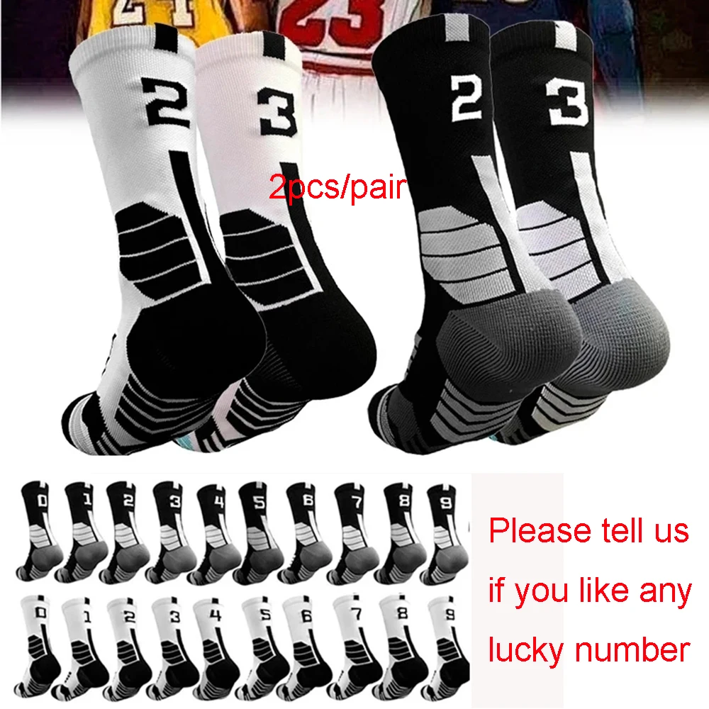 Custom Number 0-9 Professional Basketball Socks Unisex Sports Socks Cycling Running Adult Socks Breathable Non-Slip Women Men
Custom Number 0-9 Professional Basketball Socks Unisex Sports Socks Cycling Running Adult Socks Breathable Non-Slip Women Men
