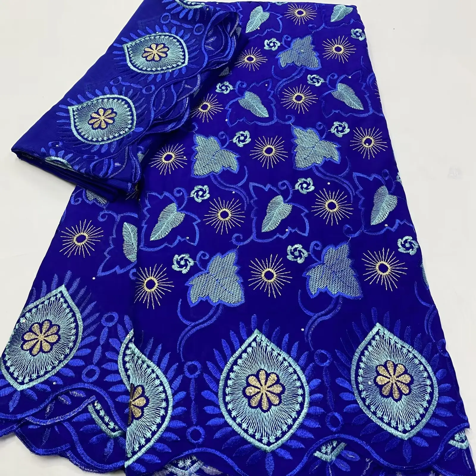 7 yard Swiss lace fabric With Scarf latest Soft Dry lace embroidery African 100% cotton fabrics Swiss voile lace Dubai style
7 yard Swiss lace fabric With Scarf latest Soft Dry lace embroidery African 100% cotton fabrics Swiss voile lace Dubai style