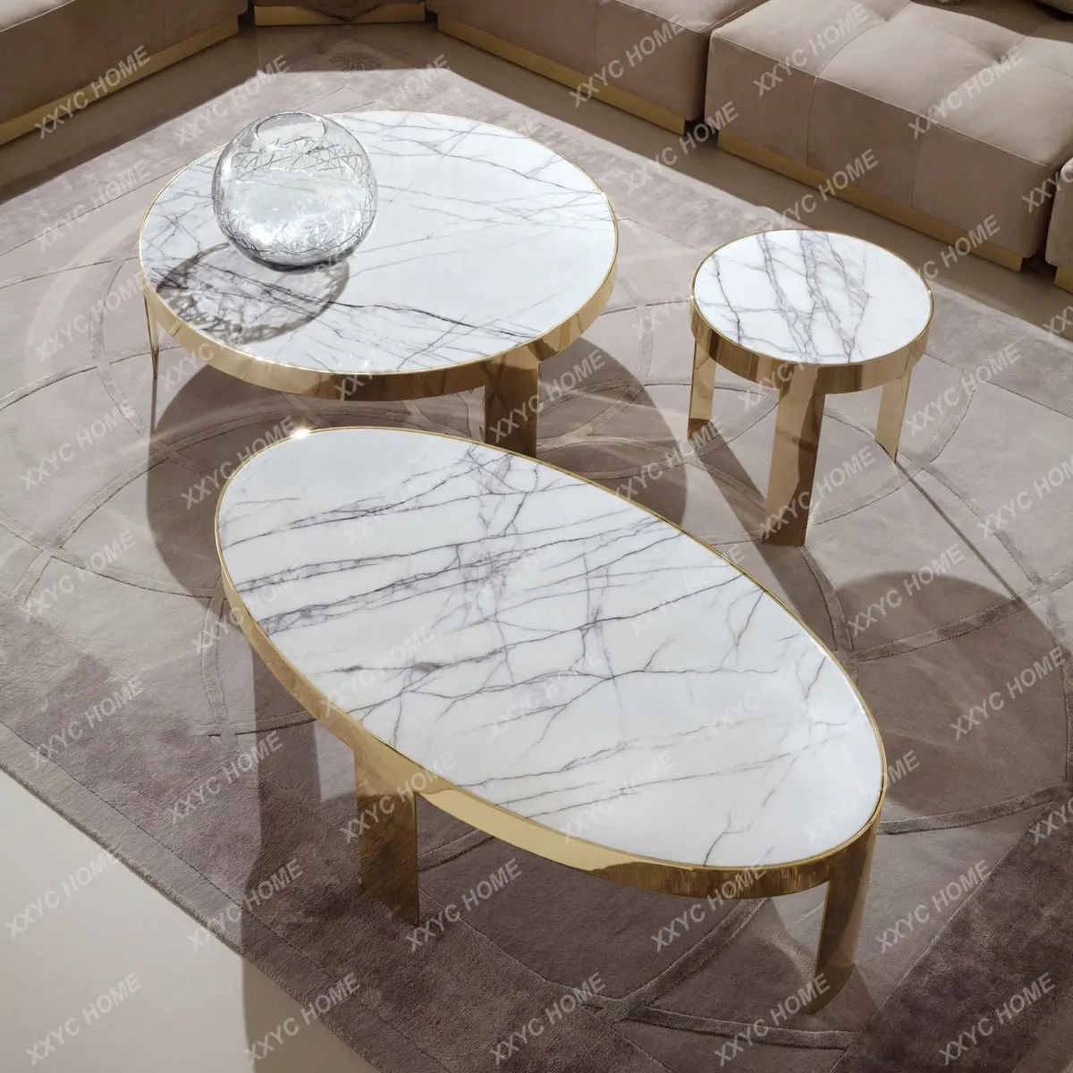 Mild Luxury Marble Coffee Table Modern Small Apartment Living Room Sofa Table Size Combination Creative Furniture
Mild Luxury Marble Coffee Table Modern Small Apartment Living Room Sofa Table Size Combination Creative Furniture