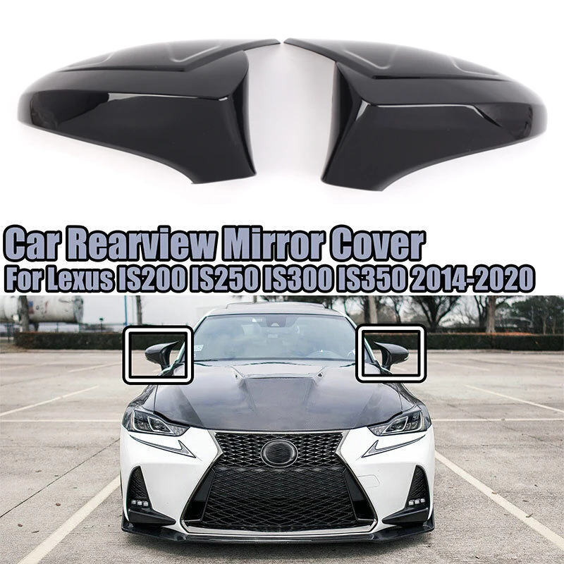 1 пара, глянцевые черные колпачки для зеркала заднего вида Lexus ES/CT LS RC/RC F IS200/250/300/350
1 пара, глянцевые черные колпачки для зеркала заднего вида Lexus ES/CT LS RC/RC F IS200/250/300/350