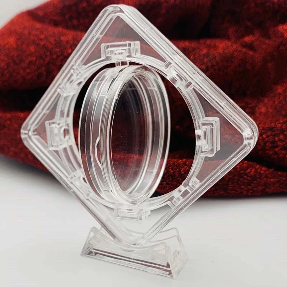 1PC 4cm Transparent Coin Holder Acrylic Coin Display Case Collecting Box Commemorative Medal Storage Capsules Boxs
1PC 4cm Transparent Coin Holder Acrylic Coin Display Case Collecting Box Commemorative Medal Storage Capsules Boxs