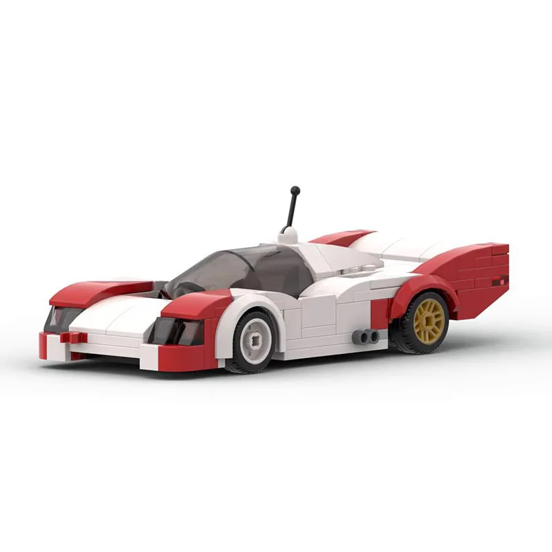 

MOC 956 Le Mans 1983 скоростные чемпионы супер гоночные автомобили Строительные блоки Набор кирпичей детские игрушки подарки для мальчиков и девочек