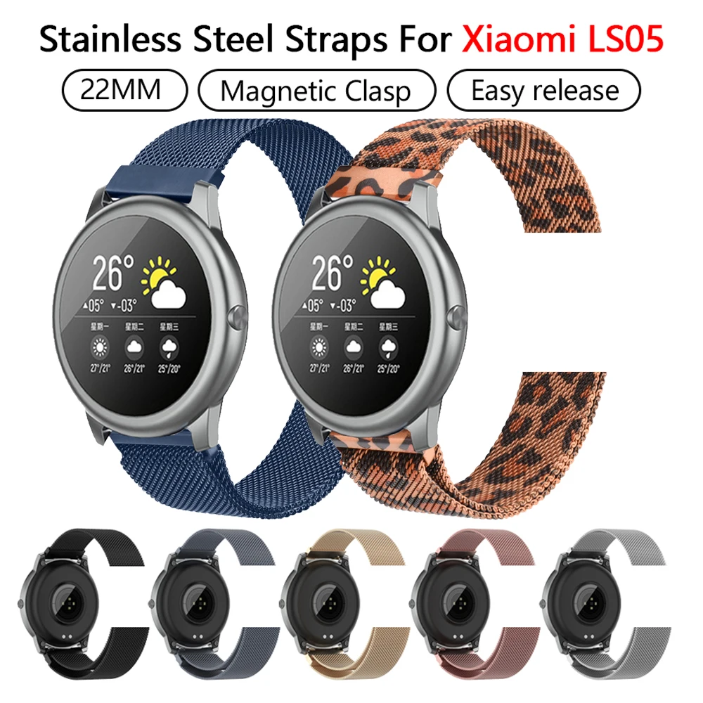 Metal Magnetic Strap For Xiaomi Mi Haylou Solar LS05 Watch Band Bracelet For Xiaomi Haylou Solar LS05 Strap Wristband Accessory
Metal Magnetic Strap For Xiaomi Mi Haylou Solar LS05 Watch Band Bracelet For Xiaomi Haylou Solar LS05 Strap Wristband Accessory