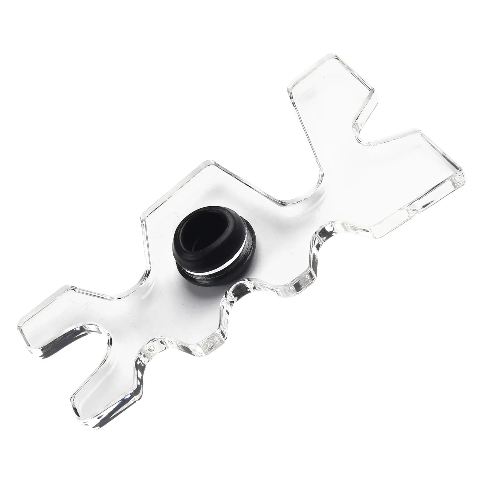Transparent Billiard Cue Bridge Rest Clear Pool Snooker Cue Head Holder with Adjustable Height and Rubber Grommets
Transparent Billiard Cue Bridge Rest Clear Pool Snooker Cue Head Holder with Adjustable Height and Rubber Grommets