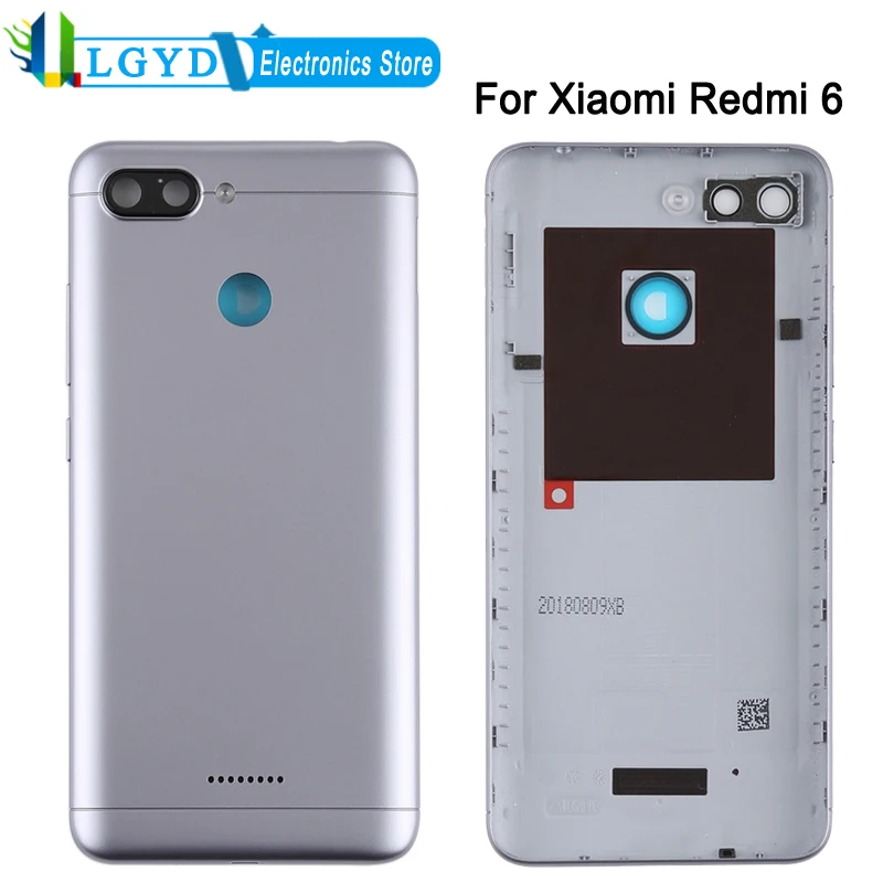 Задняя крышка для телефона Xiaomi Redmi 6, задняя крышка с боковыми клавишами, запасная часть для ремонта
Задняя крышка для телефона Xiaomi Redmi 6, задняя крышка с боковыми клавишами, запасная часть для ремонта