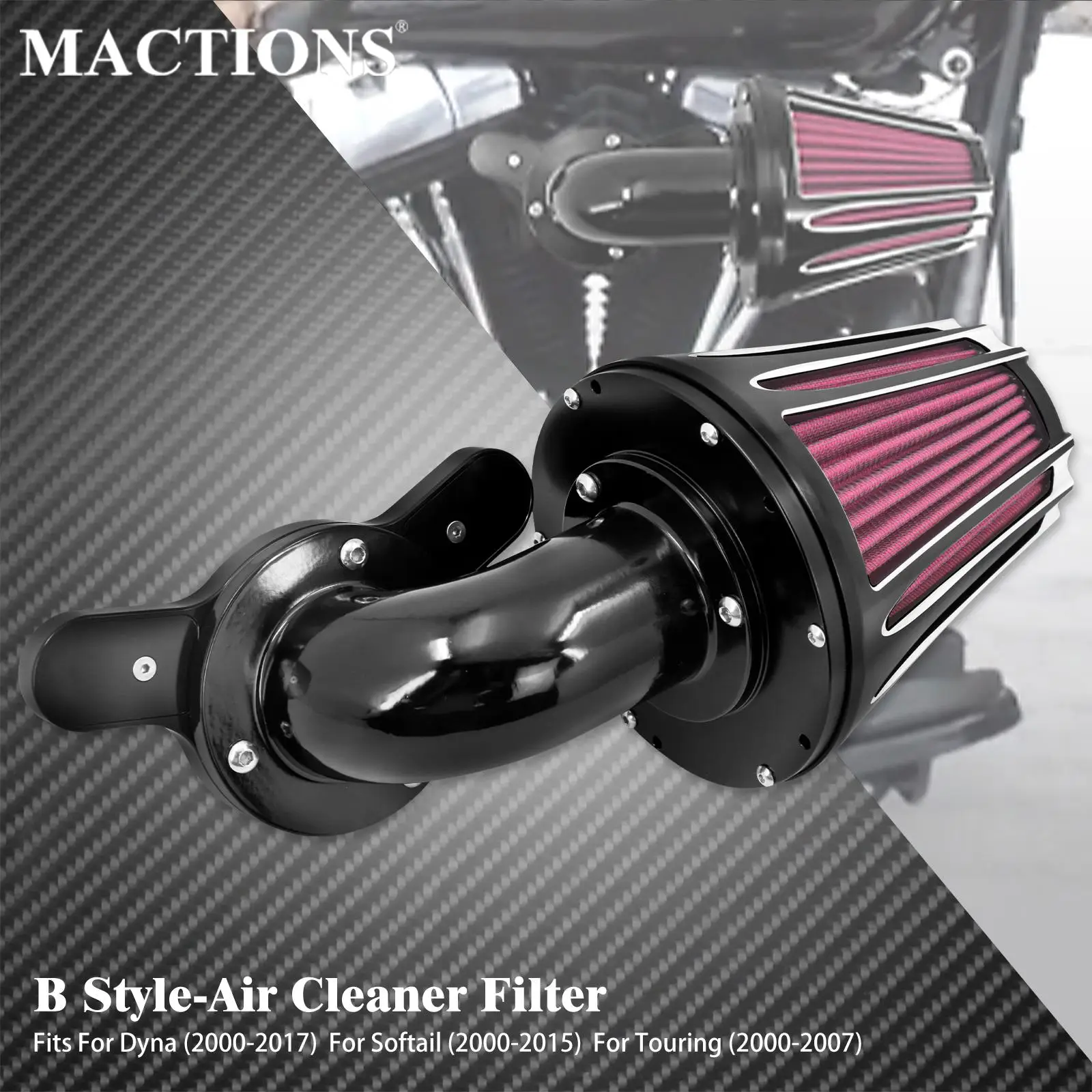 Motorcycle Air Cleaner Intake Filter For Harley Dyna Heritage Softail Touring Fat Bob FXDF Road Electra Glide FLHT FLHR Fatboy
Motorcycle Air Cleaner Intake Filter For Harley Dyna Heritage Softail Touring Fat Bob FXDF Road Electra Glide FLHT FLHR Fatboy