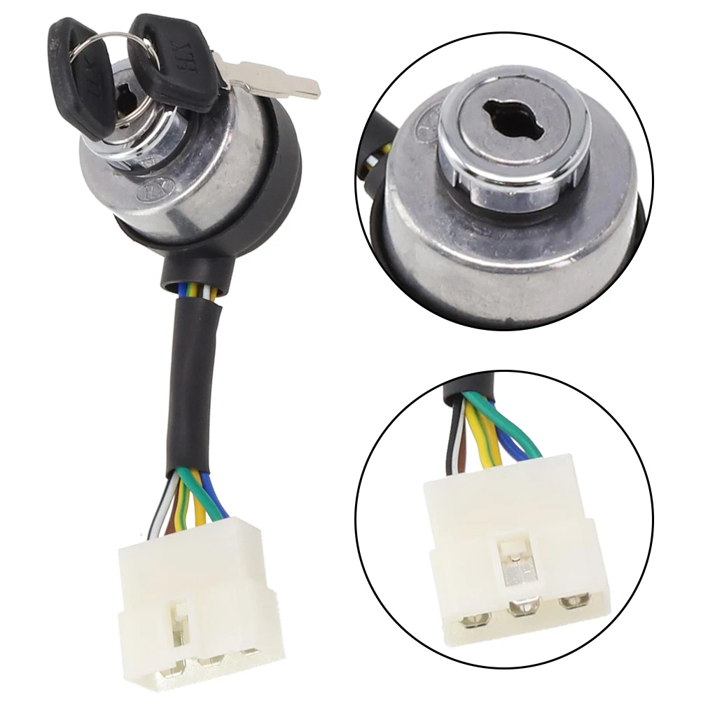 Keys Ignition Switch 16HP 188F 18HP 2.5-6.5KW D*h 4.2*4.5cm Gas Generator Ignition Key Switch XP10000EH XP12000E
Keys Ignition Switch 16HP 188F 18HP 2.5-6.5KW D*h 4.2*4.5cm Gas Generator Ignition Key Switch XP10000EH XP12000E