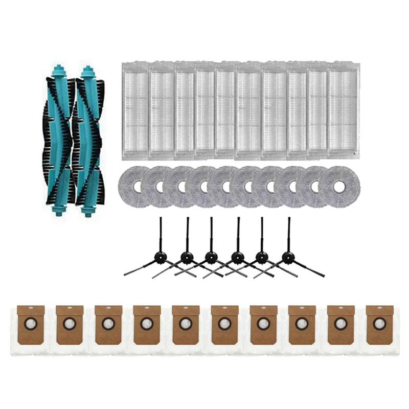 Replacement For Cecotec Conga 11090 Spin Revolution Replacement Spare Parts Main Side Brush Hepa Filter Mop Dust Bag
Replacement For Cecotec Conga 11090 Spin Revolution Replacement Spare Parts Main Side Brush Hepa Filter Mop Dust Bag