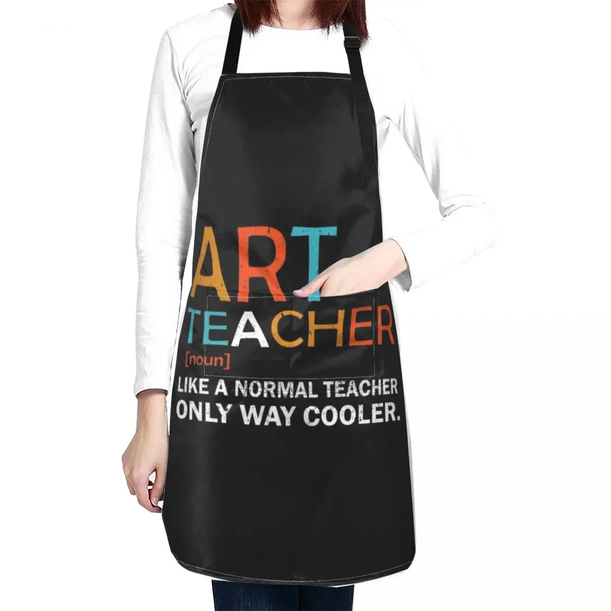 Art Teacher Like a Normal Teacher Only Way Cooler Artist Vintage Art Teacher Gift Shirt Birthday Christmas,Teacher Lovers Apron
Art Teacher Like a Normal Teacher Only Way Cooler Artist Vintage Art Teacher Gift Shirt Birthday Christmas,Teacher Lovers Apron