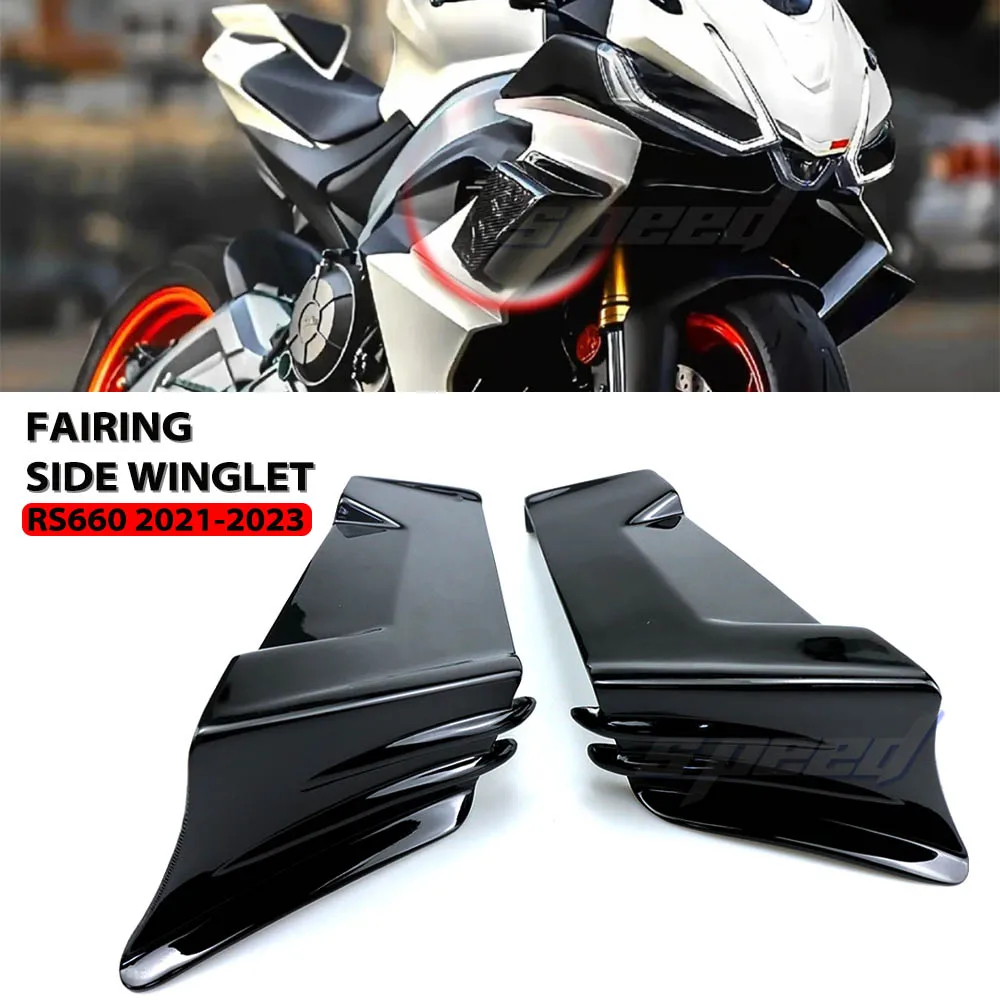 

Winglet Aerodynamic Wing Deflector Spoiler For Aprilia RS660 RS 660 Tuono 660 2021-2023 Motorcycle Fairing Side