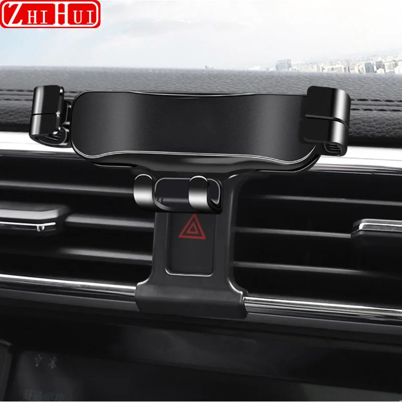 

Car Styling Mobile Phone Holder For MG ZS HS MG6 2017-2020 Air Vent Mount Gravity Bracket Stand Accessories