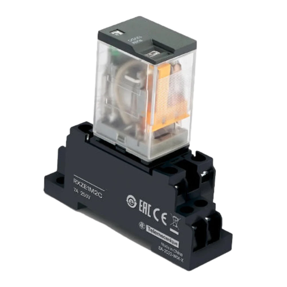 Original NEW 5A for Schneider RXM2LB2BD RXM2LB2JD RXM2LB2P7 RXM2LB2F7 RXM2LB2B7 Intermediate Relay 8Pin 2NO 2NC /RXZE1M2C
Original NEW 5A for Schneider RXM2LB2BD RXM2LB2JD RXM2LB2P7 RXM2LB2F7 RXM2LB2B7 Intermediate Relay 8Pin 2NO 2NC /RXZE1M2C