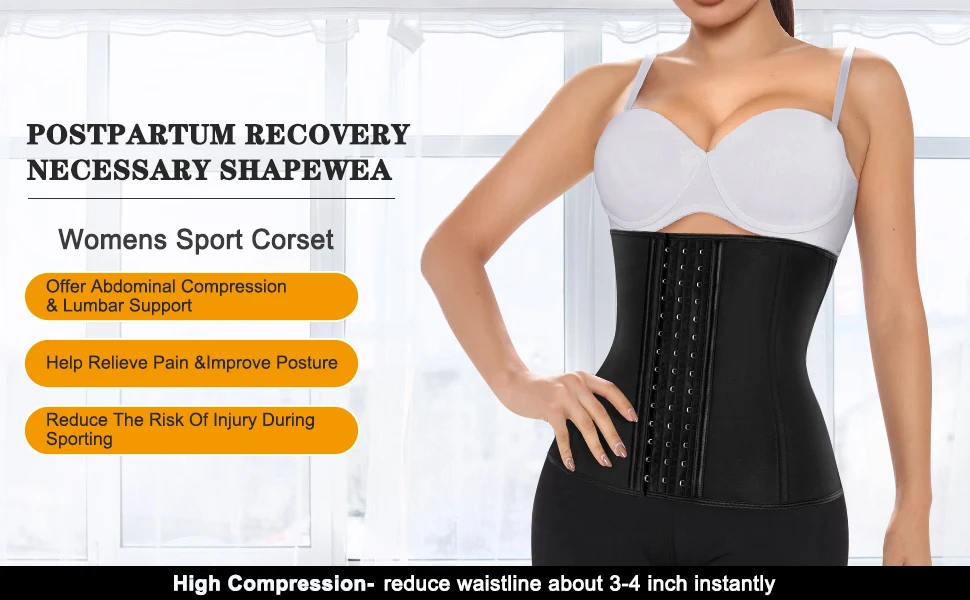 Fajas Colombians Latex Waist Trainer Cincher Long Torso Body Shapewear Women Slimming Belly Sheath Girdles Shaper 9 Steel Bones Fajas Colombians Latex Waist Trainer Cincher Long Torso Body Shapewear Women Slimming Belly Sheath Girdles Shaper 9 Steel Bones
