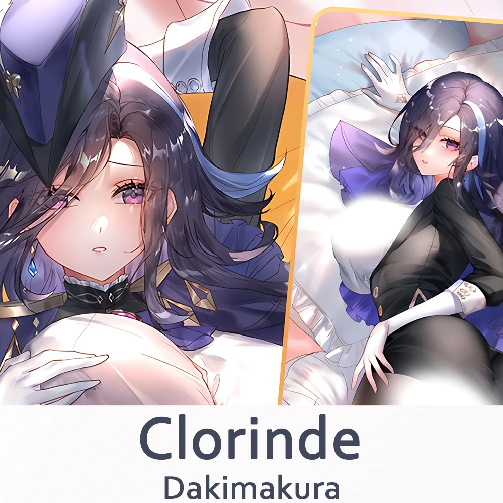 Подушка для обнимания Genshin Impact Clorinde Dakimakura, 2 способа, подушка для подушки, рождественские подарки
Подушка для обнимания Genshin Impact Clorinde Dakimakura, 2 способа, подушка для подушки, рождественские подарки