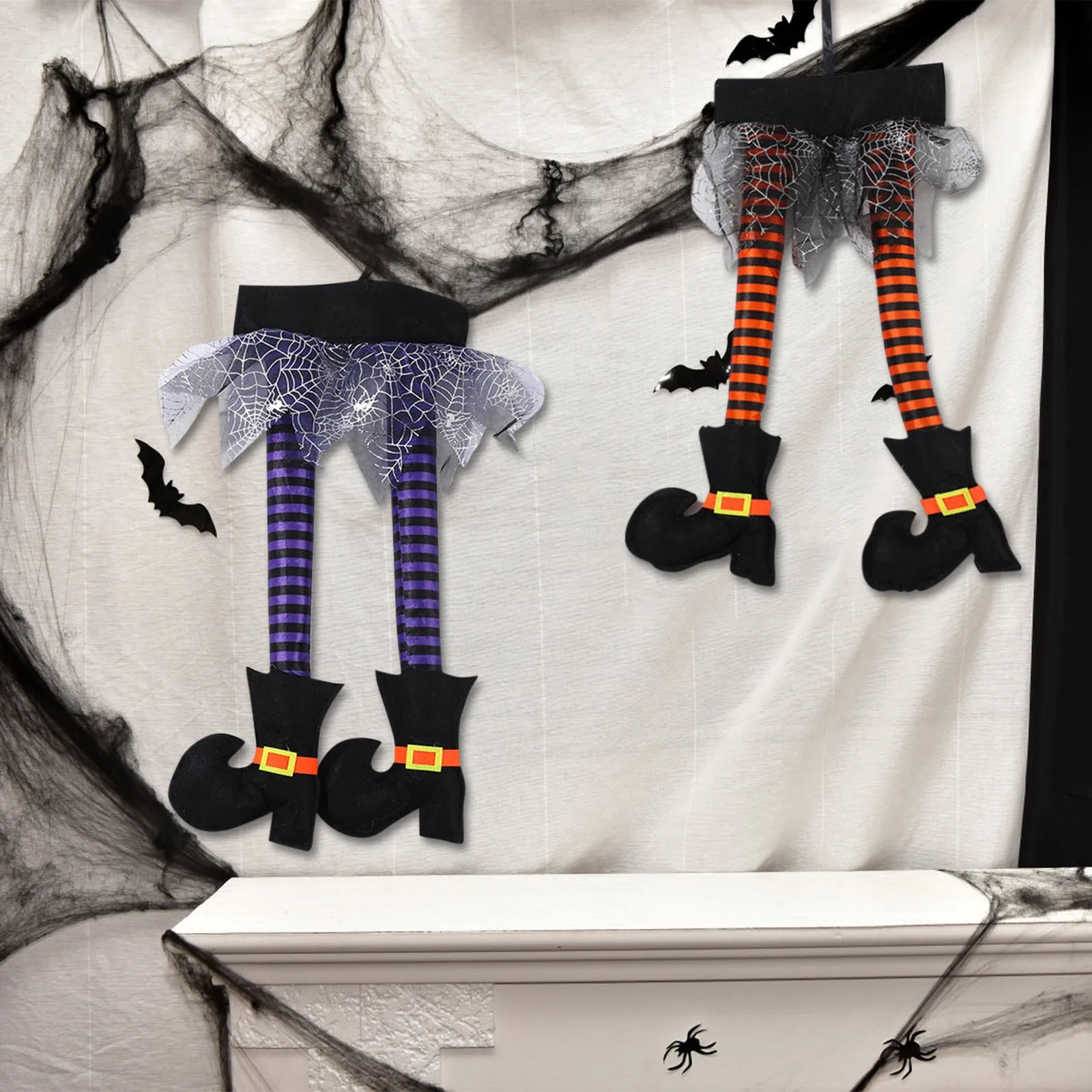 Halloween Decorative Skirt Witch Leg Pendant Decorative Props Horror Trick Holiday Party Decoration Garden Door Room Universal
Halloween Decorative Skirt Witch Leg Pendant Decorative Props Horror Trick Holiday Party Decoration Garden Door Room Universal